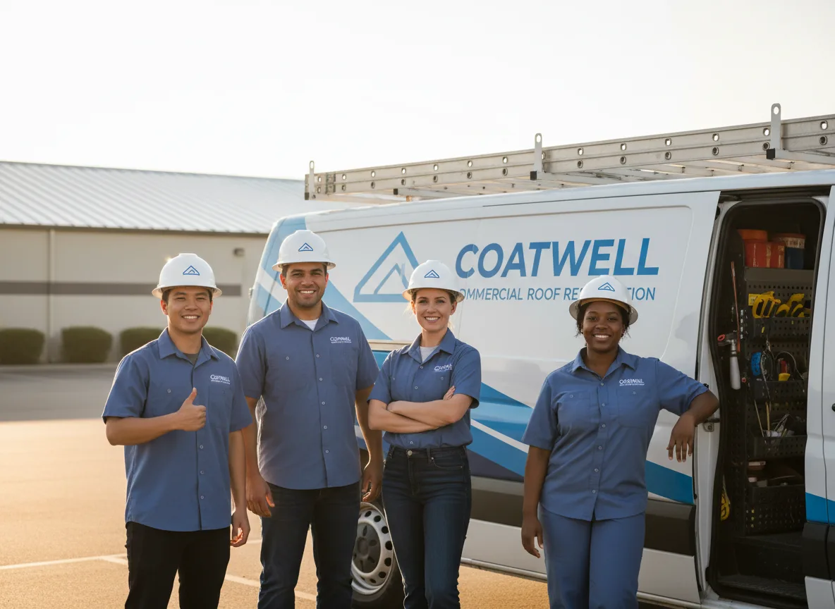 Commercial roof coating company in Wilder, VT